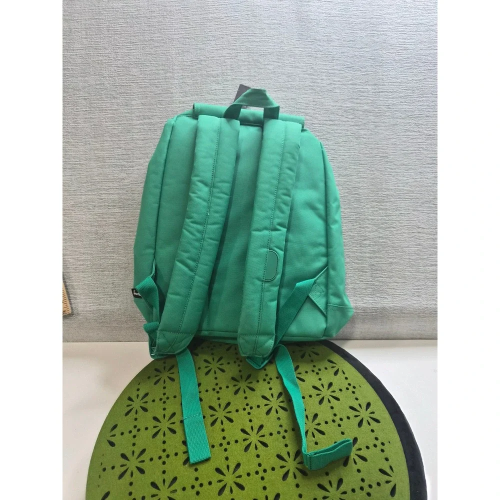 Herschel Supply Co. Trade Mark Drawstring Backpack Women Green Adjustable Straps